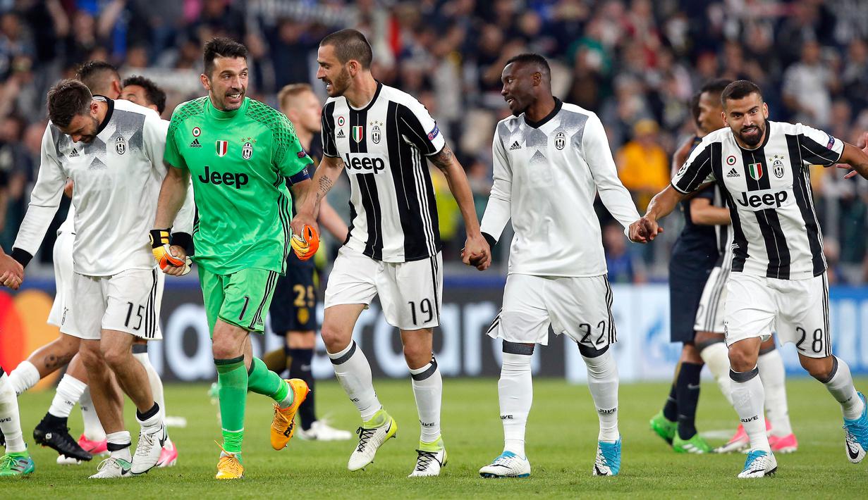 Kegembiraan Gianluigi Buffon Antar Juventus ke Final