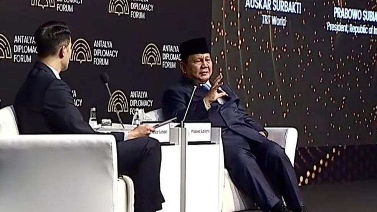 Prabowo Kritik Sikap 'Diam' Negara Barat Terhadap Konflik di Palestina