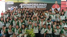 Menpora ingin turnamen PAGI Junior Golf Championship digelar rutin.