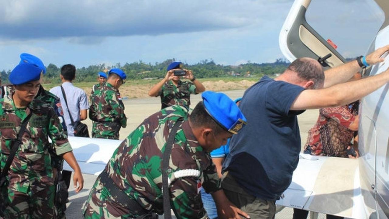 TNI AU kembali paksa turun pesawat asing di Kalimantan