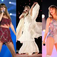 Intip penampilan terbaik Taylor Swift di konser tur Era yang penuh dengan parade busana (instagram/ @robertocavalli, @albertaferreti, @taylorswift)