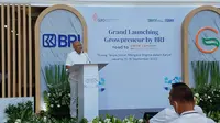 Menteri Koperasi dan UKM Teten Masduki dalam peluncuran BRI Growpreneur di Smesco Indonesia, Kamis (15/9/2022).