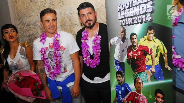 Julia Perez, Cannavaro dan Gattuso