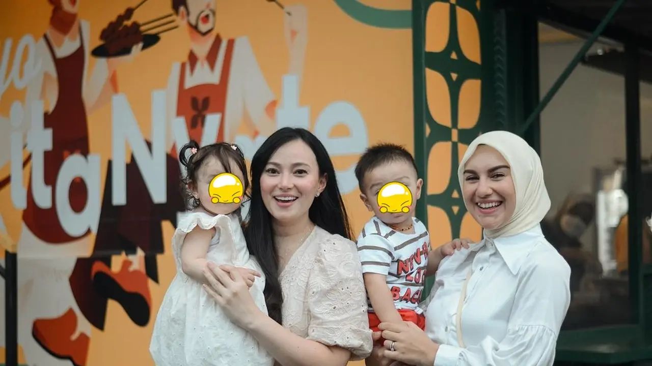 Bersahabat, Ini 6 Potret Kebersamaan Irish Bella dan Asmirandah Saat Momong Anak