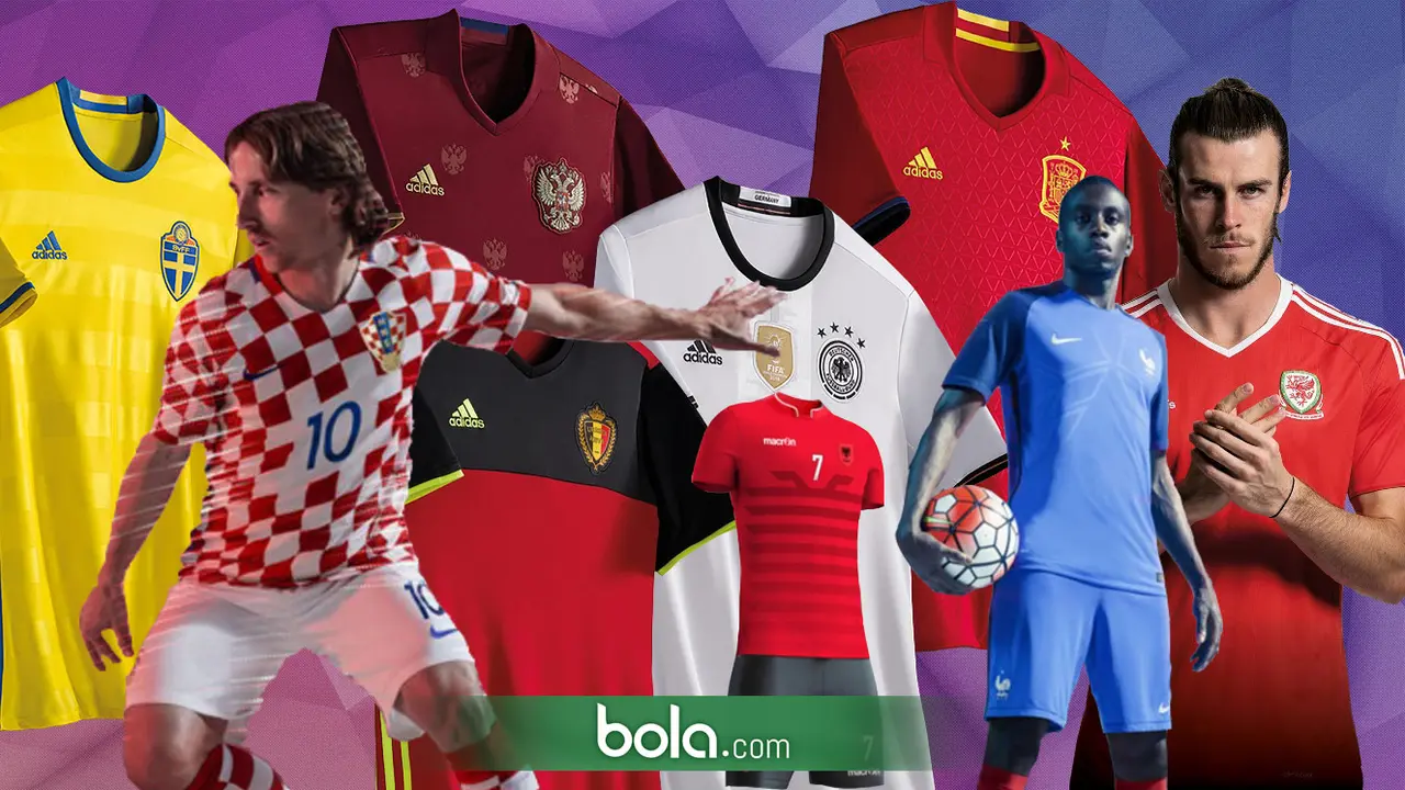 Seragam tim Piala Eropa