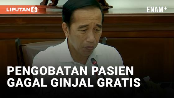 VIDEO: Jokowi Minta Pengobatan Pasien Gagal Ginjal Akut Digratiskan