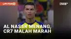 Cristiano Ronaldo Marah Saat Al Nassr Menang
