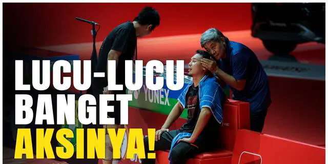 VIDEO: Momen Lucu Laga Ekshibisi Ahsan / Hendra Melawan Kevin Sanjaya dan Seo Seung-jae