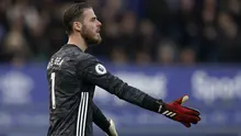 Kiper MU, David De Gea. (AP Photo/Jon Super)