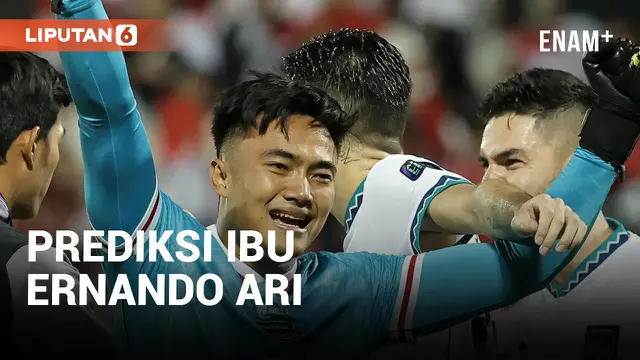 Ibu Ernando Ari Prediksi Indonesia Menang Lawan Uzbekistan