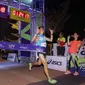 Lomba lari marathon beregu Asics Relay di Pantai Indah Kapuk (Foto: Asics Relay)