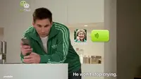 [VIDEO] Wow, Lionel Messi Kini Dapat Ditemui di WeChat