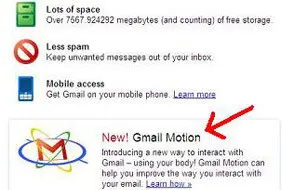 Gmail Motion