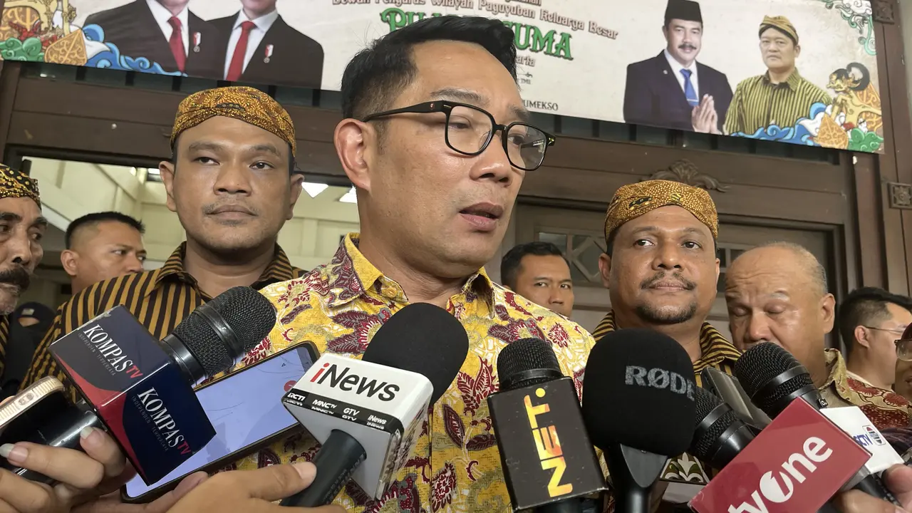 Calon Gubernur (Cagub) Jakarta nomor urut 1 Ridwan Kamil (RK)