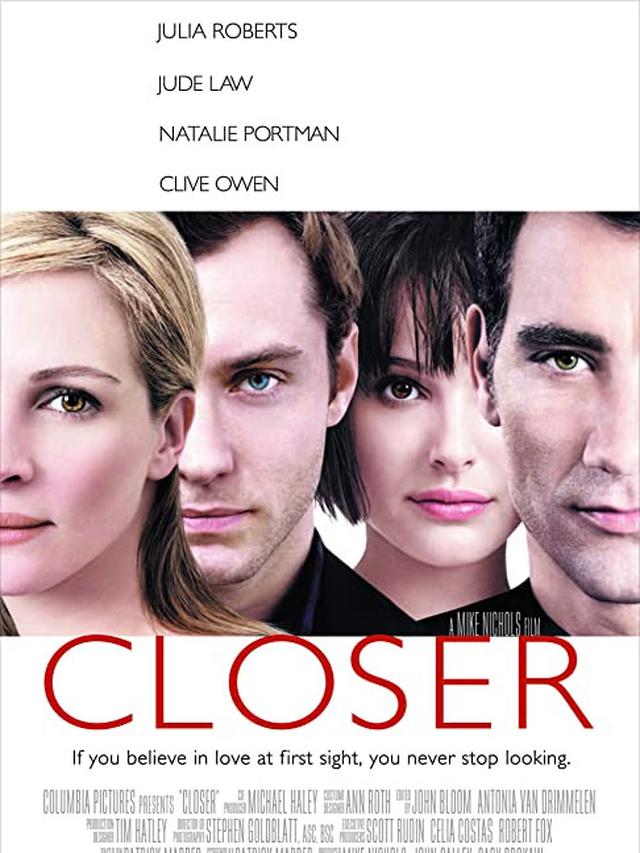 Natalie Portman dalam Closer. (Foto: Dok. Columbia Pictures/ IMDb)