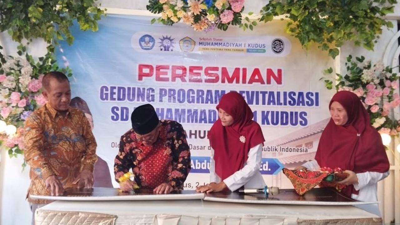 Mendikdasmen: Revitalisasi Sekolah Kudus Tuntas 100 Persen, Tingkatkan Kualitas Pendidikan