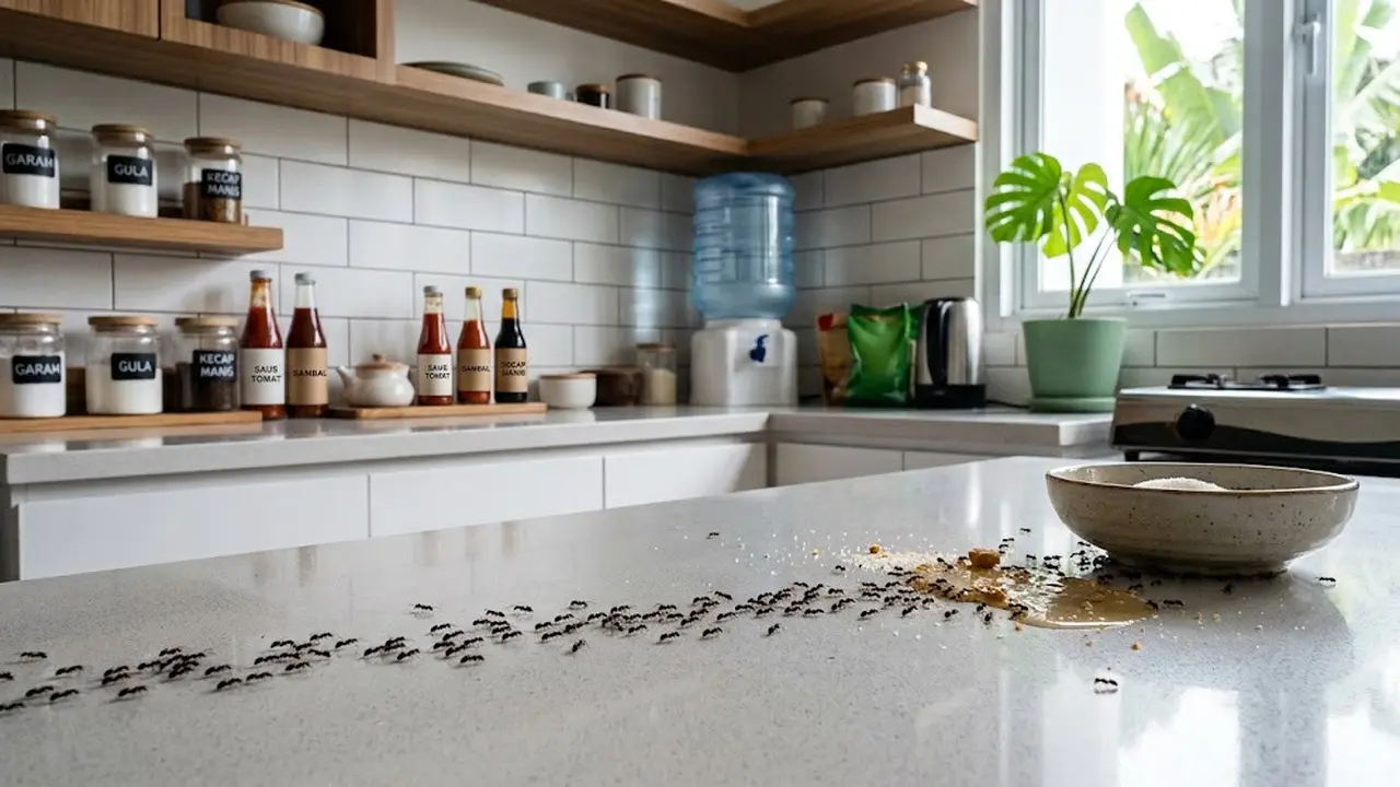 9 Cara Membasmi Semut Kecil di Dapur, Ampuh dengan Langkah Sederhana