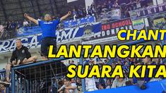 Berita video cara bernyanyi chant Bobotoh Persib yang berjudul "Lantangkan Suara KIta".