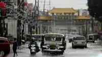 Empat orang tewas akibat badai Nock-Ten yang menghantam Filipina. 