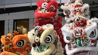 Warna-Warni Barongsai Meriahkan Tahun Baru Imlek
