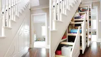 Berikut gambar tangga-tangga tak biasa yang dapat mempermanis rumah Anda.