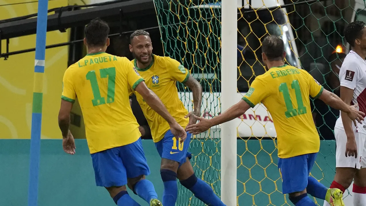 Neymar - Brasil - Kualifikasi Piala Dunia 2022