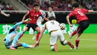 Timnas Korea Selatan bentrok dengan Timnas Republik Ceska pada laga pertama Grup A Piala Dunia 2026 di Guadalajara Stadium, Jumat (12/06/2026) pagi WIB. Dalam duel tersebut, Korea Selatan berhasil meraih kemenangan dengan skor 2-1. (AP Photo/Matias Delacroix)