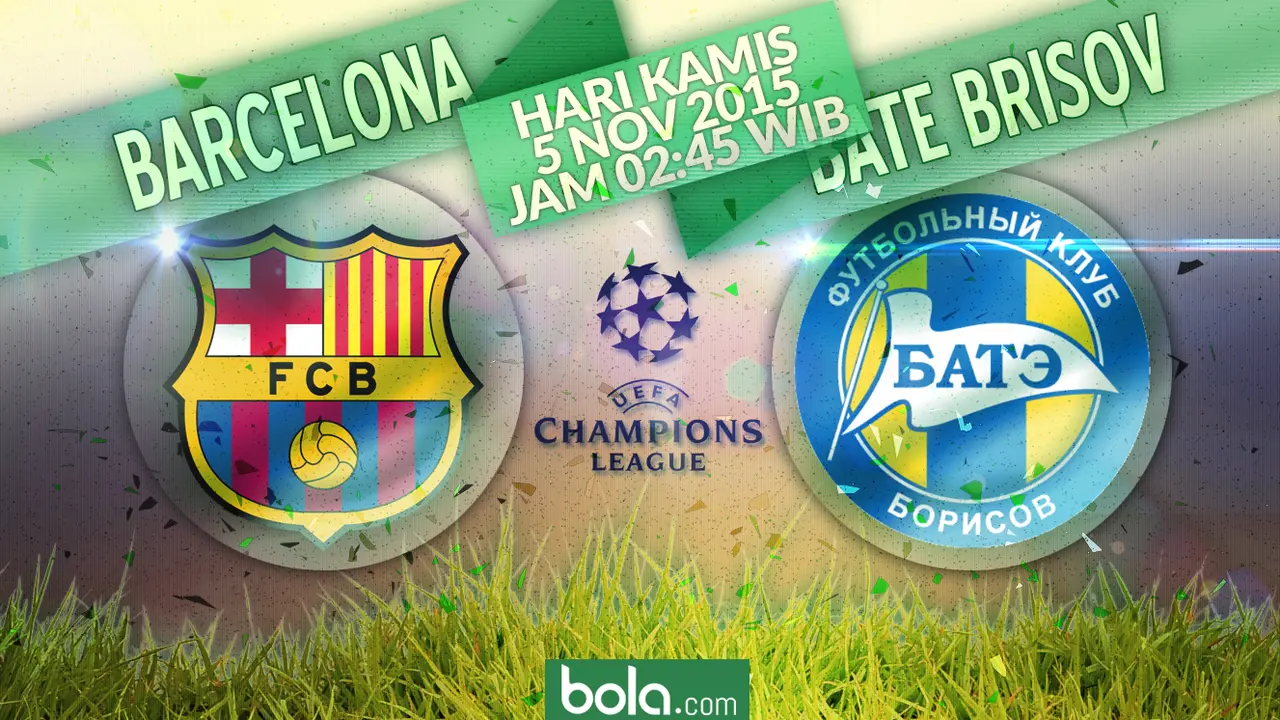 Prediksi Barcelona vs BATE Borisov : Lumbung Gol Neymar dkk