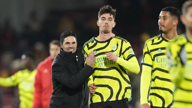 Foto: Kai Havertz Dapat Pujian Setinggi Langit dari Mikel Arteta usai Bawa Arsenal ke Puncak Klasemen Liga Inggris 2023/2024
