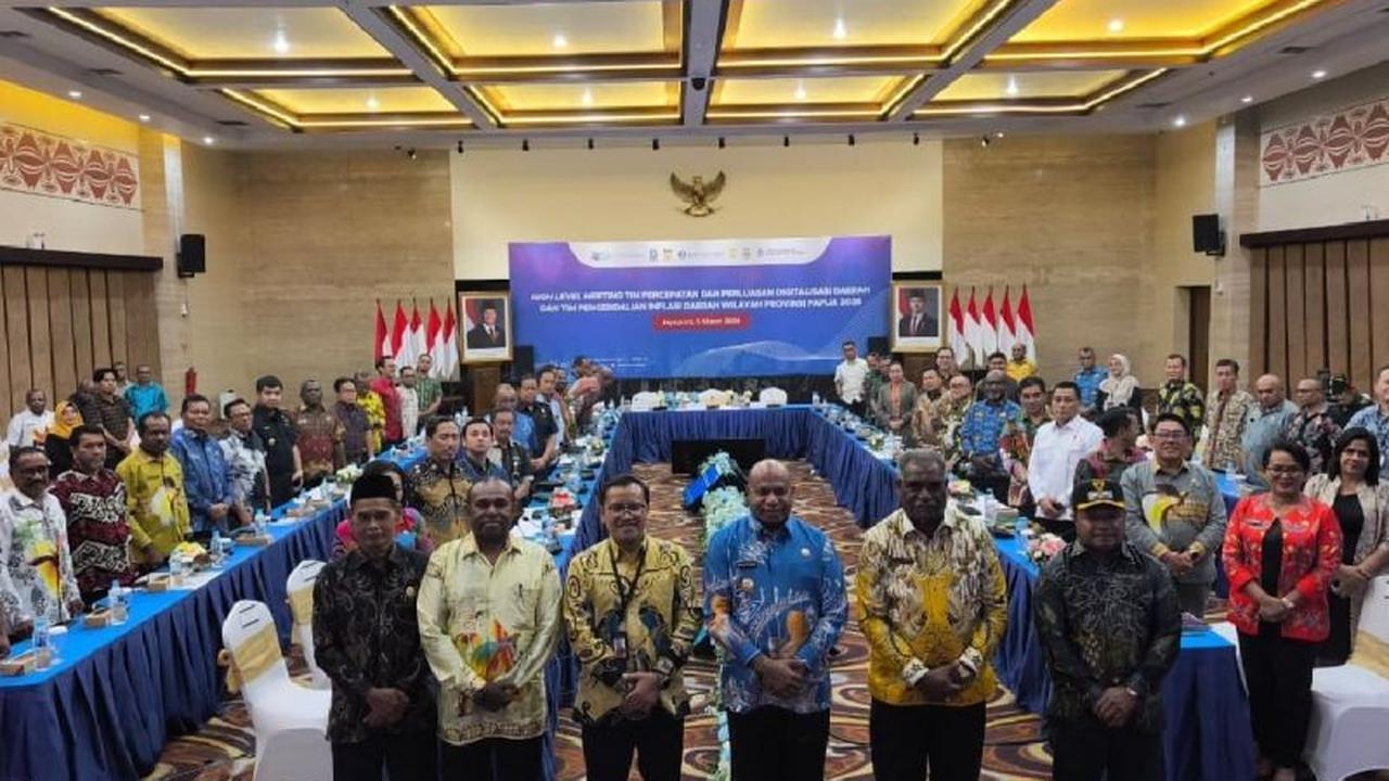 Gubernur Papua Minta TPID Perketat Sinergi Kendalikan Inflasi Jelang Lebaran 2026
