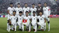Timnas Indonesia U-17 mengakhiri Piala Kemerdekaan 2025 dengan predikat runner-up. Hasil tersebut didapatkan Skuad Garuda Muda kalah dengan skor 1-2 dari Mali dalam laga terakhir yang berlangsung di Stadion Utama Sumatera Utara, Deli Serdang, Senin (18/8/2025) malam WIB. (Dok. PSSI)