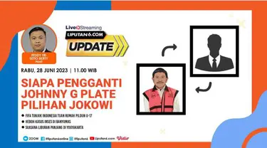 Siapa Menteri Komunikasi dan Informatika definitif pengganti Johnny G. Plate masih misteri. Namun, Presiden Joko Widodo atau Jokowi mengaku masih menunggu hari tepat untuk melantik sosok menkominfo pengganti Johnny G. Plate yang tersandung kasus duga...