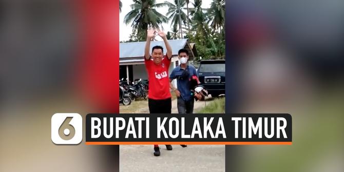 VIDEO: Momen Terakhir Bupati Kolaka Timur Sebelum Meninggal ketika Bersepak Bola