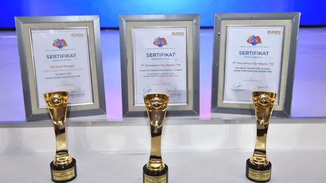 PGN Borong Tiga Penghargaan dari BUMN Branding And Marketing Award 2019