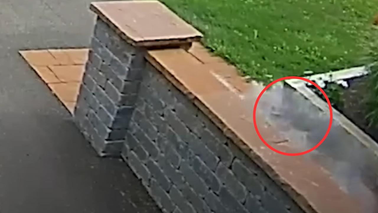 Terekam CCTV saat Pria ini sedang Bersiap Jalan-jalan dengan Anjingnya, Ada Meteor Jatuh Tepat di Depannya