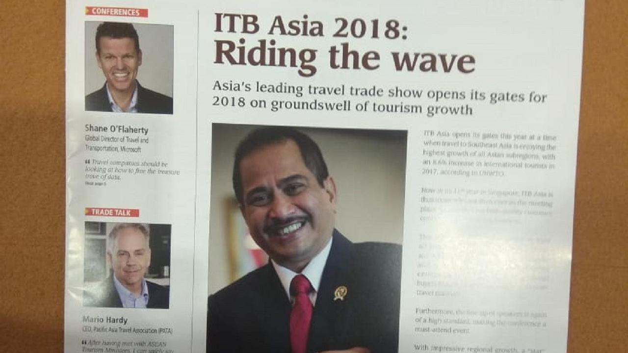 Menpar Arief Yahya Jadi Bintang ITB News 2018