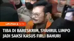 Syahrul Yasin Limpo memenuhi panggilan Penyidik Bareskrim Polri untuk menjadi saksi kasus pemerasan yang menjerat Ketua KPK non-aktif Firli Bahuri. Bersama dengan dua saksi lain, Syahrul tiba di Bareskrim pada Rabu siang, namun tidak memberikan keter...