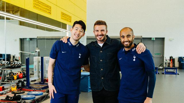David Beckham, Son Heung-min, Lucas Moura
