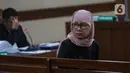 Selain pidana utama, JPU pada KPK juga meminta Majelis Hakim Pengadilan Tipikor agar menjatuhkan pidana tambahan kepada Karen Agustiawan. (Liputan6.com/Angga Yuniar)
