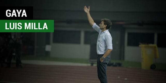 VIDEO: Beragam Gaya Luis Milla Saat Timnas Indonesia Bertanding