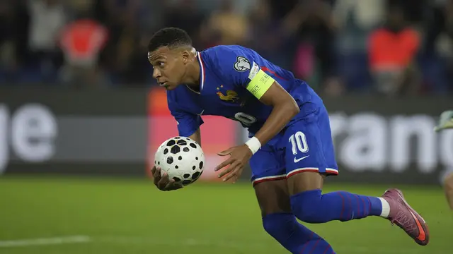 Kylian Mbappe Selamatkan Prancis Sekaligus Lewati Rekor Gol Thierry Henry!