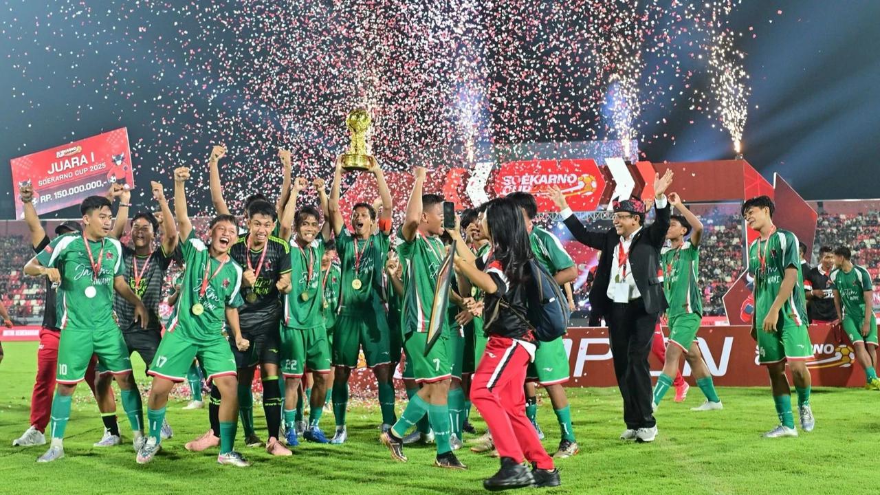 Banteng Jatim Juara Soekarno Cup 2025