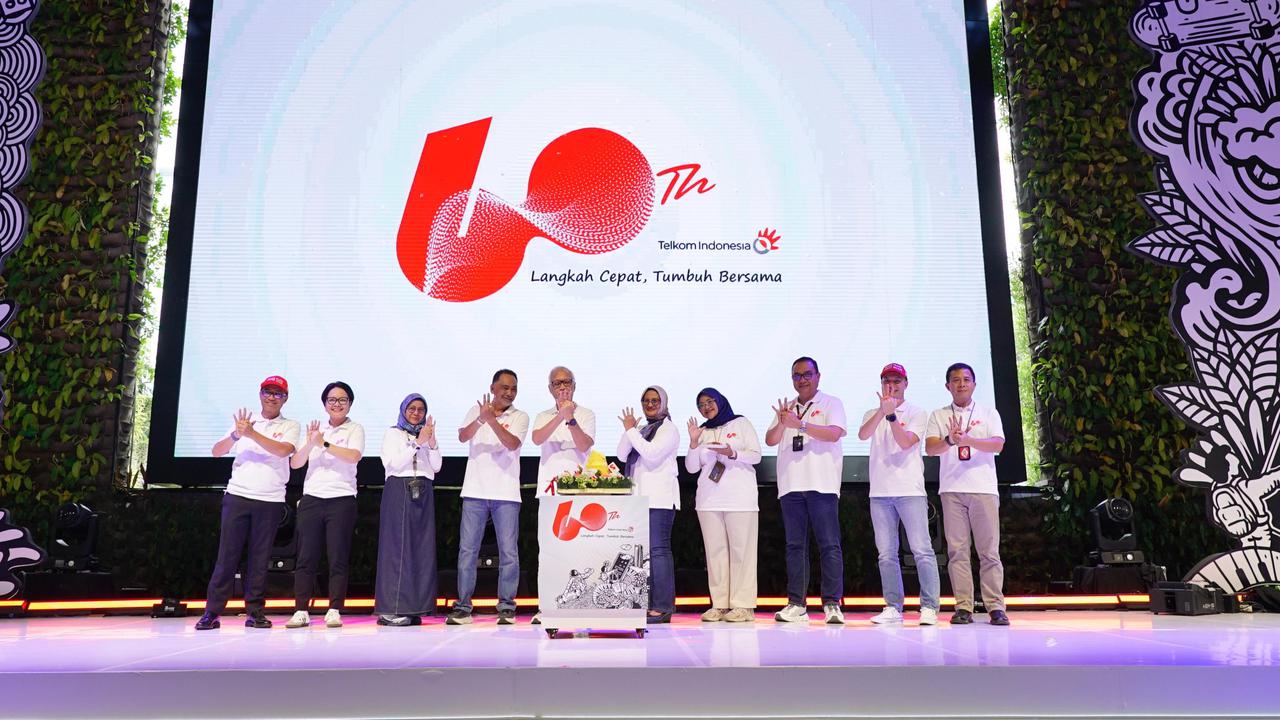 Enam Dekade Telkom: Langkah Cepat, Tumbuh Bersama untuk Masa Depan Digital Indonesia