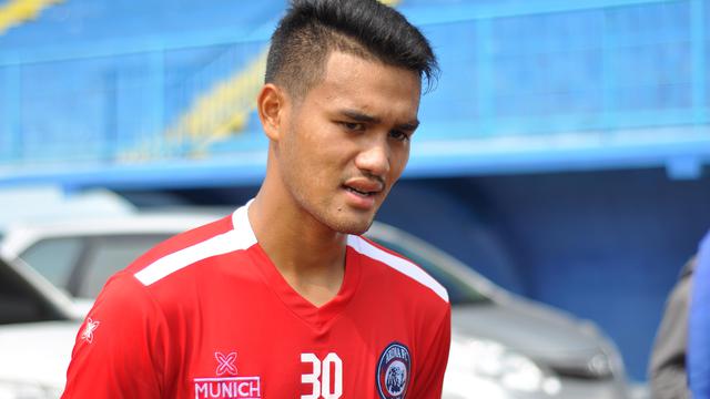 Pemain Arema FC, Mumammad Rafli.