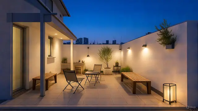 Model Teras Belakang Rumah 2025 yang Pas untuk Hunian Perkotaan Sempit / Ilustrasi AI