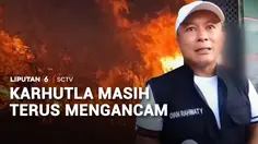 Kebakaran Lahan Nyaris Mencapai Permukiman