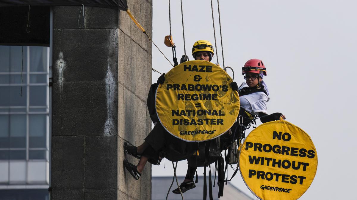 Usai 8 Jam Diperiksa, 6 Aktivis Greenpeace Dibebaskan Polisi - merdeka.com