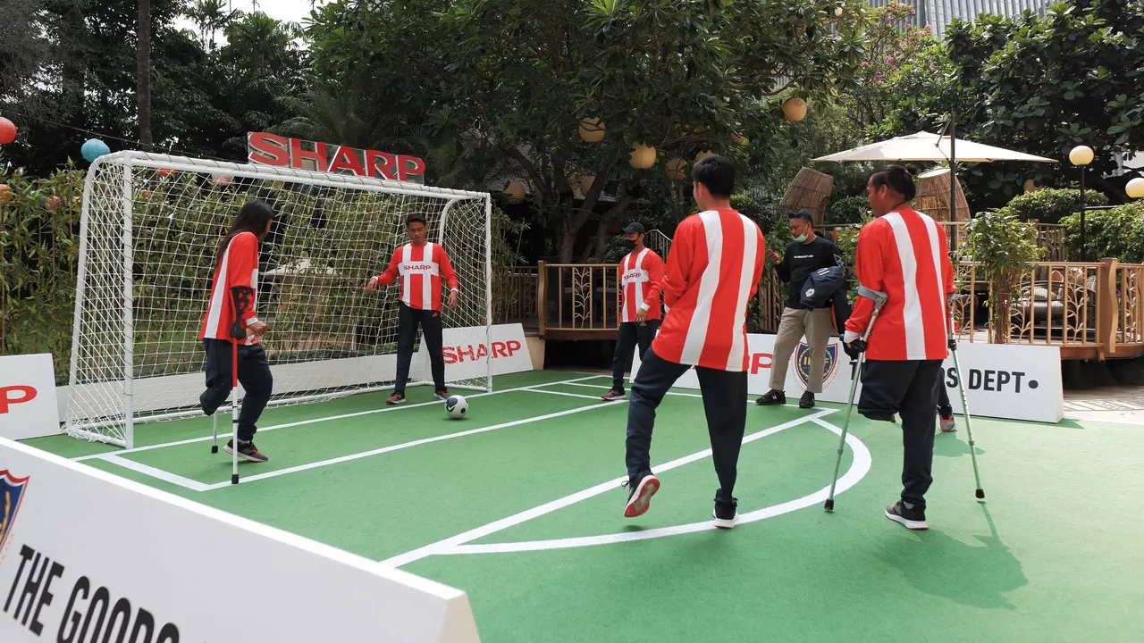 Timnas Sepak Bola Amputasi Indonesia.