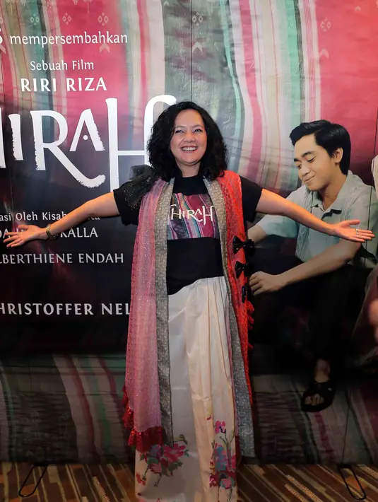 Pemeran 42 tahun itu mengaku banyak mendapatkan pelajaran dari film yang mengangkat kesabaran seorang istri tersebut. (Deki Prayoga/Bintang.com)