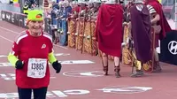 Kakek 92 Tahun Ikut Maraton. (Sumber: Oddity Central)